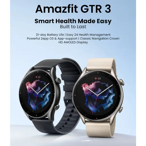 Smart Watch Amazfit GTR 3 Siva
