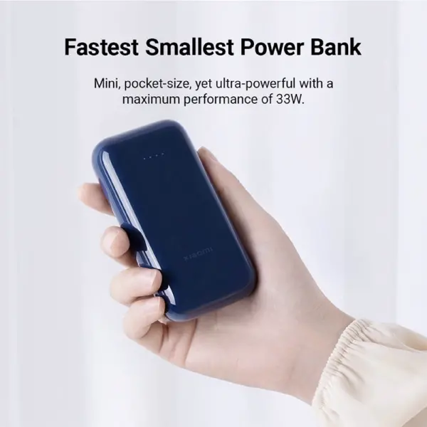 Xiaomi Mi 33W Power Bank 10000mAh - Pocket Edition Pro (Midnight Blue)