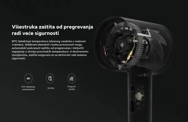 Fen za kosu XIAOMI icinic BHR5081GL snaga 1600W