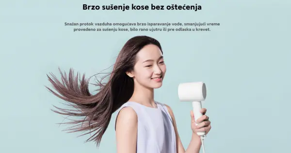 Fen za kosu XIAOMI icinic BHR5081GL snaga 1600W