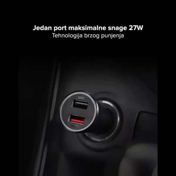Auto punjac Xiaomi 37W crni