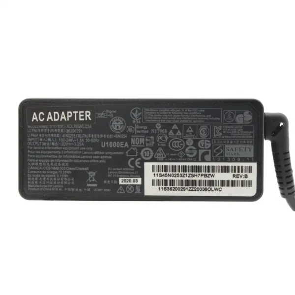 Punjac za laptop Lenovo 20V 3.25A USB type HQ