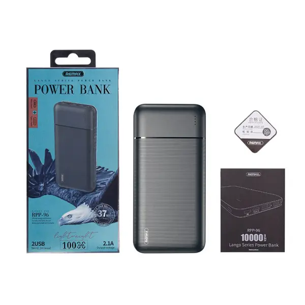Power Bank Remax Lango 10000mAh RPP-96 2USB