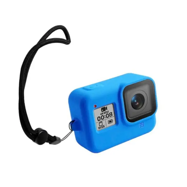 Torbica silikonska za GoPro Hero 8 plava