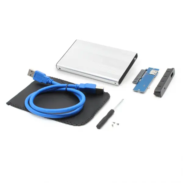 Eksterno kuciste za HDD 2.5\'' USB 3.0 srebrno