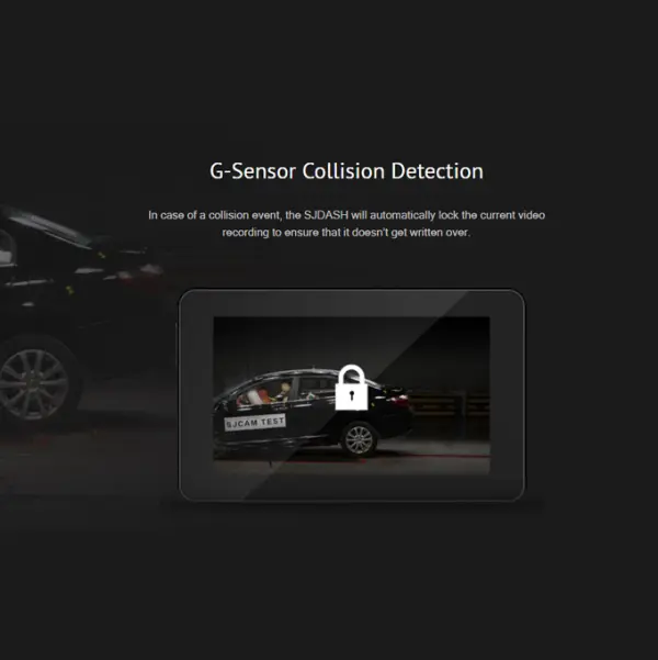 Akciona kamera SJCAM (kamera za auto) crna