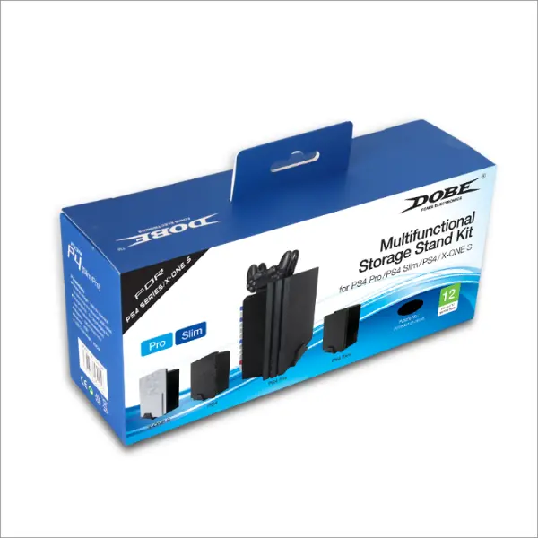 Dobe TP4-025 kombo stalak za diskove i konzolu PS4