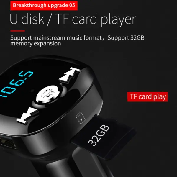 FM transmiter BC40Q crni