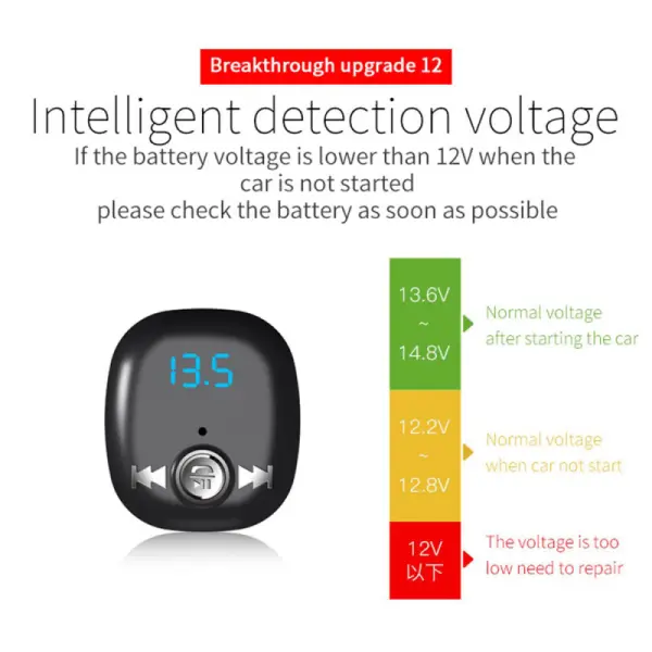 FM transmiter BC40Q crni