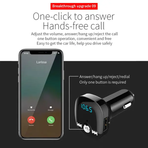 FM transmiter BC40Q crni