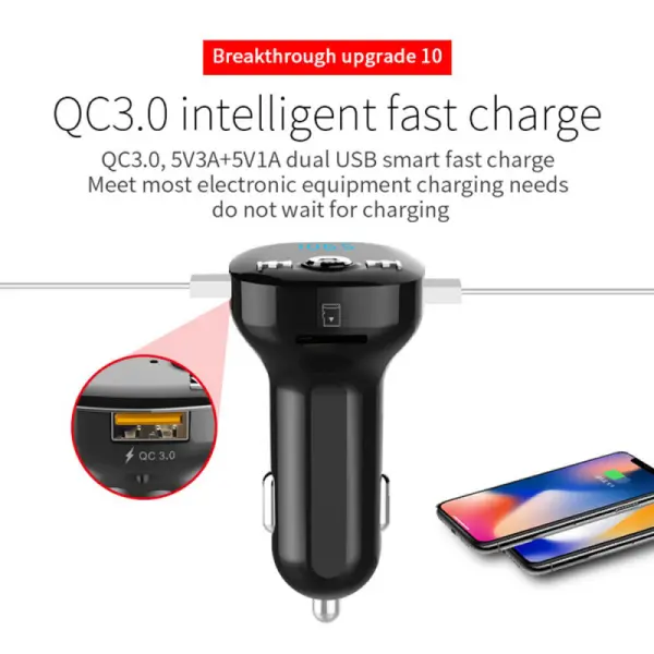 FM transmiter BC40Q crni