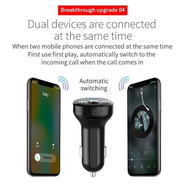 FM transmiter BC40Q crni