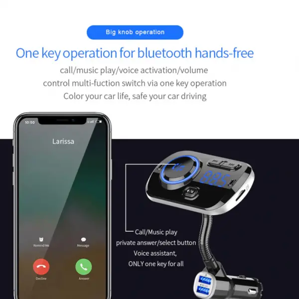 FM transmiter BC49AQ crni