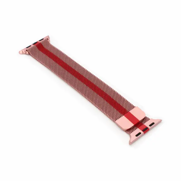 Narukvica metalik za Apple watch 42mm roze pink