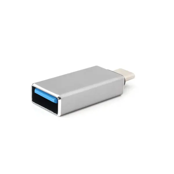 Adapter USB 3.0 Z na TYPE C M JWD-AD76 sivi