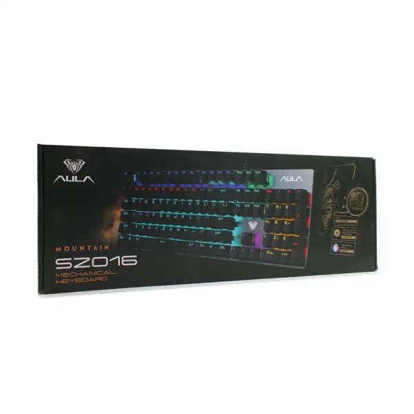 Tastatura Aula F2016-1 mehanicka retro crna