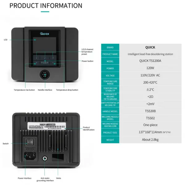 Lemilica Quick TS 1200A