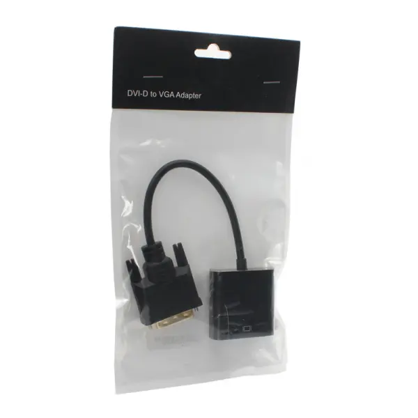 Adapter DVI (24+1) na VGA Z crni JWD-HV13