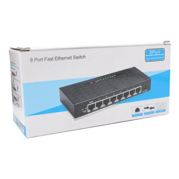 Switch 10/100/1000 8-port