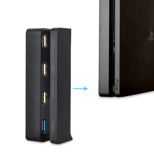 Dobe TP4-821 USB HUB za PS4 Slim konzolu