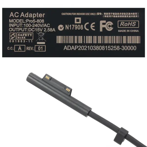 Punjac za laptop Microsoft 15V 2.58A Surface Pro 5 (2)