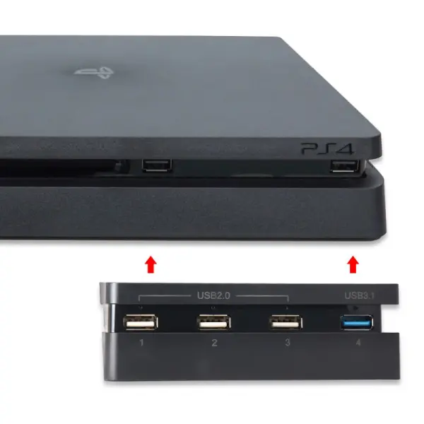 Dobe TP4-821 USB HUB za PS4 Slim konzolu