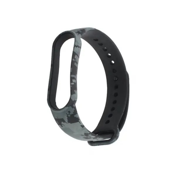 Narukvica za smart watch Xiaomi Mi Band M5/M6  army siva