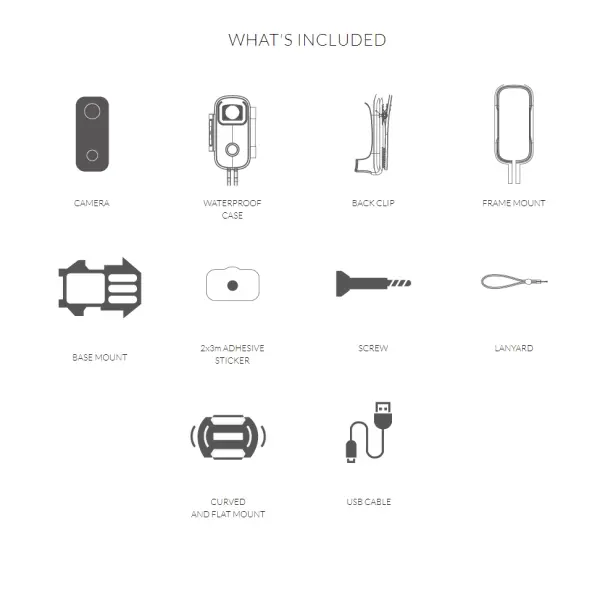 Akciona kamera SJCAM C100+ crna