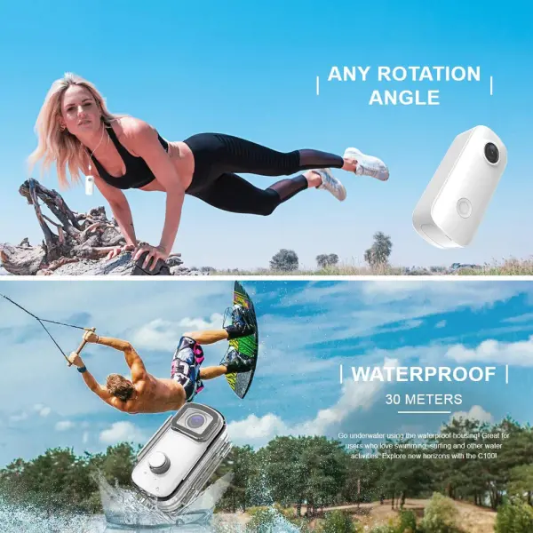 Akciona kamera SJCAM C100+ crna
