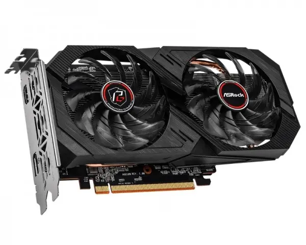 ASROCK AMD Radeon RX 6500 XT Phantom Gaming D 4G OC 4GB 64bit RX6500XT PGD 4GO