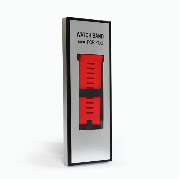 Narukvica sporty za Garmin Fenix 3/5X/6X smart watch 26mm crvena