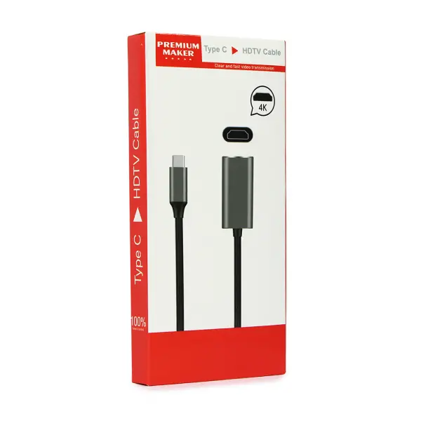 Adapter Type C na HDMI Z 30HzJWD-TC05 crni