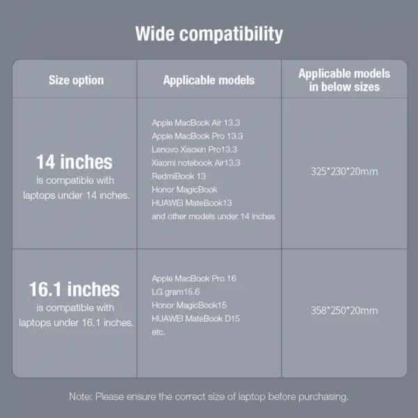 Torba za laptop sleeve Nillkin horizontal 16.1\'' crno bela