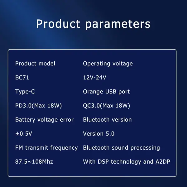 FM transmiter BC71-1