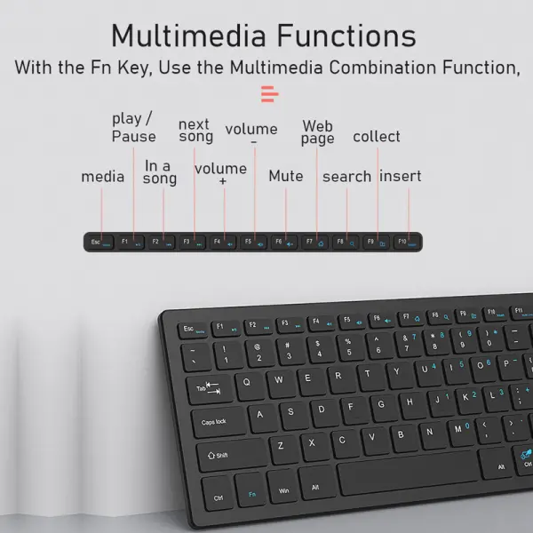 Tastatura Wireless sa touchpadom Asus KB001  crna