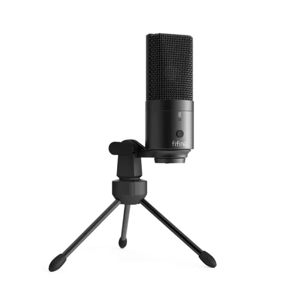 Studijski kondenzatorski mikrofon Fifine K650B metalni USB