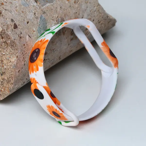Narukvica za smart watch Xiaomi Mi Band M5/M6 sunflower narandzasta