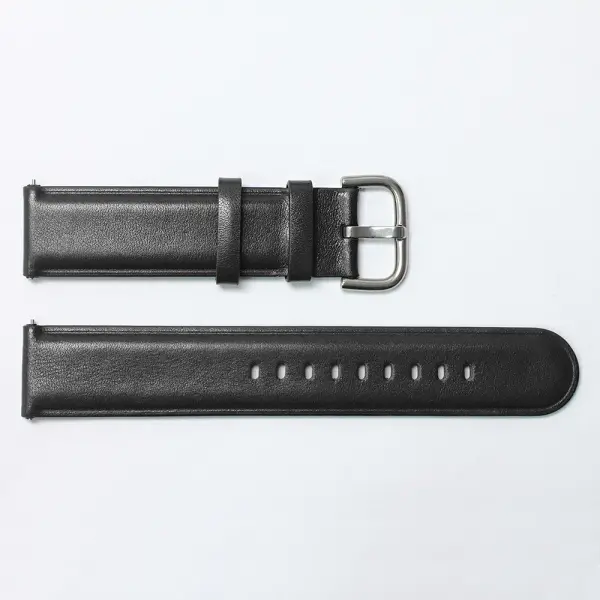 Narukvica kozna za smart watch Samsung 4, 5 20mm crna