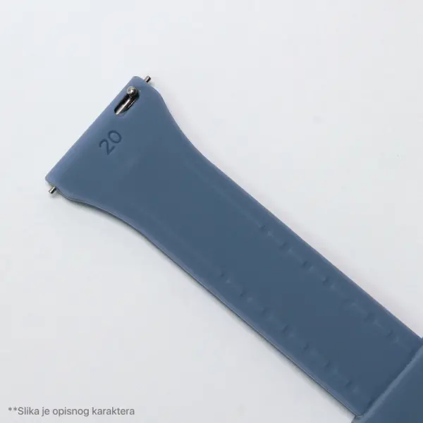 Narukvica flat za smart watch Samsung 4, 5 20mm siva