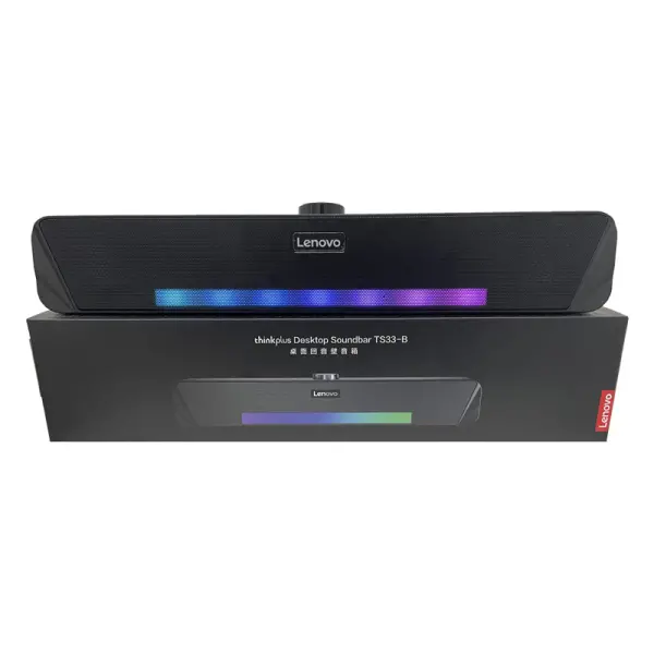 Bluetooth + USB zvucnik Lenovo TS33B RGB crni