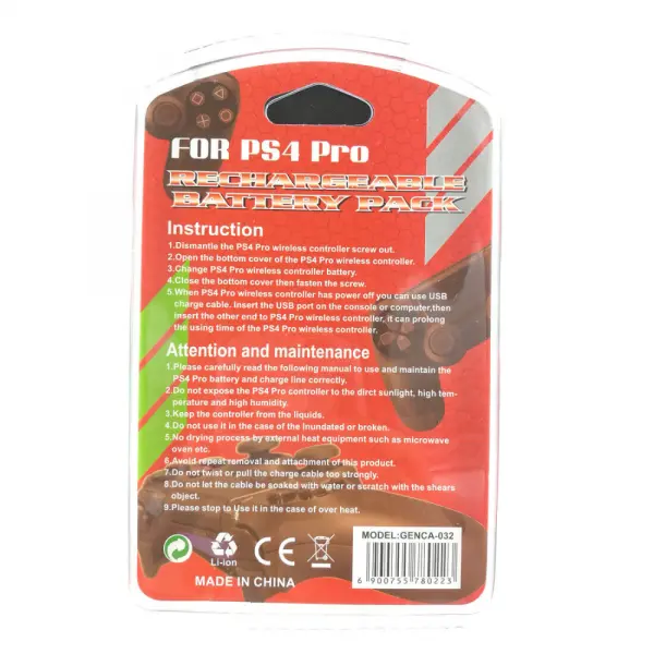 Baterija za PS4 pro kontroler 2000mAh