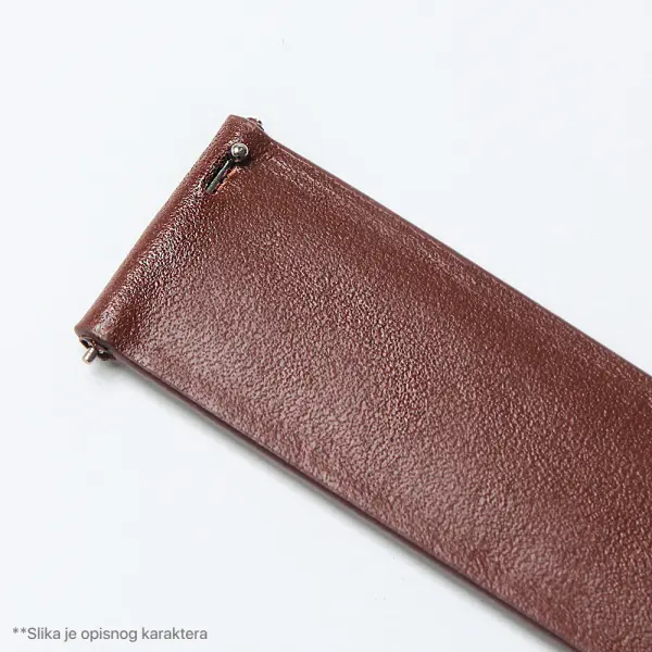 Narukvica kozna za smart watch Samsung 4, 5 20mm roze