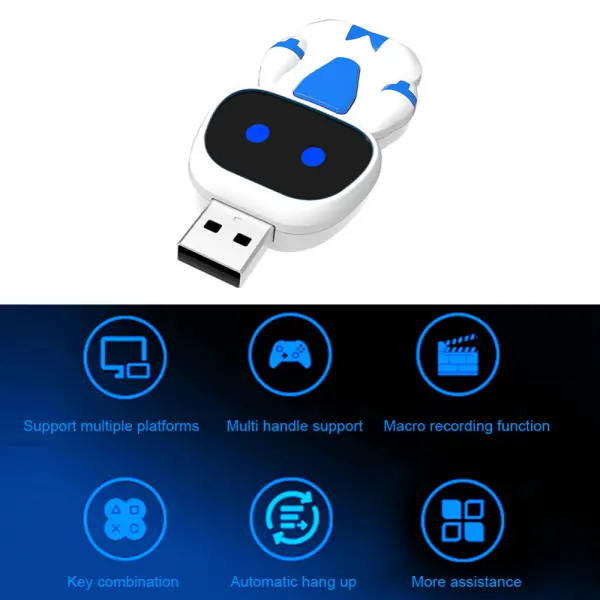 Univerzalni Adapter za Wireless kontrolere (Sony, Microsoft, Nitendo, PC)