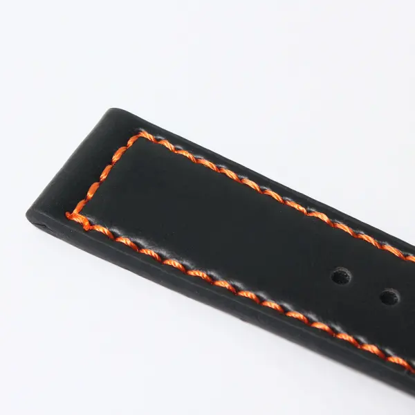Narukvica elegant kozna za smart watch 22mm tamno braon