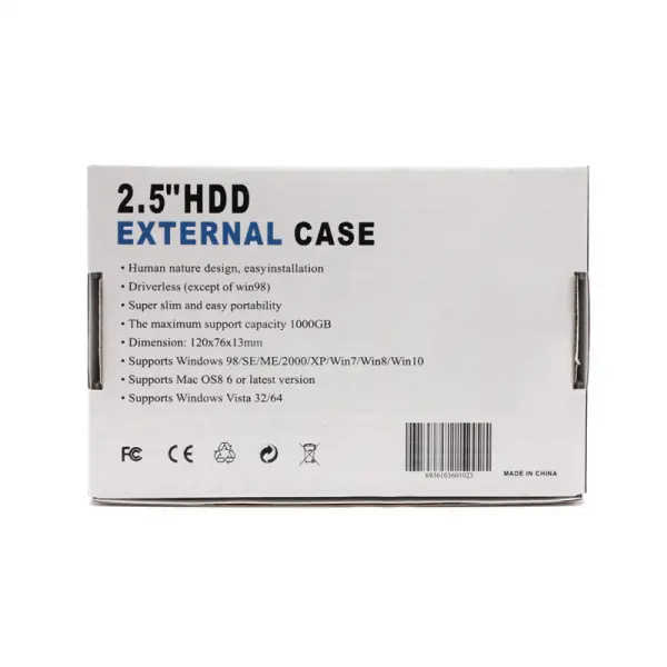 Eksterno kuciste za HDD 2.5\'' USB 3.0 crveno