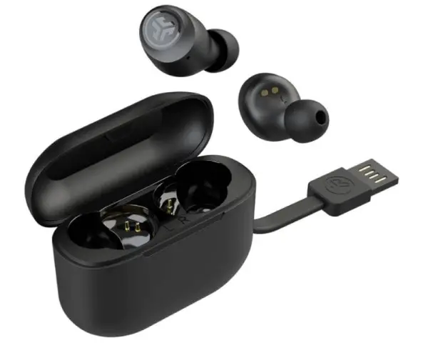 JLAB Go Air Pop True Wireless Headphones Black bubice crne