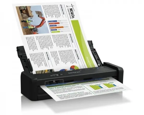 EPSON WorkForce DS-360W A4 Wireless prenosni skener