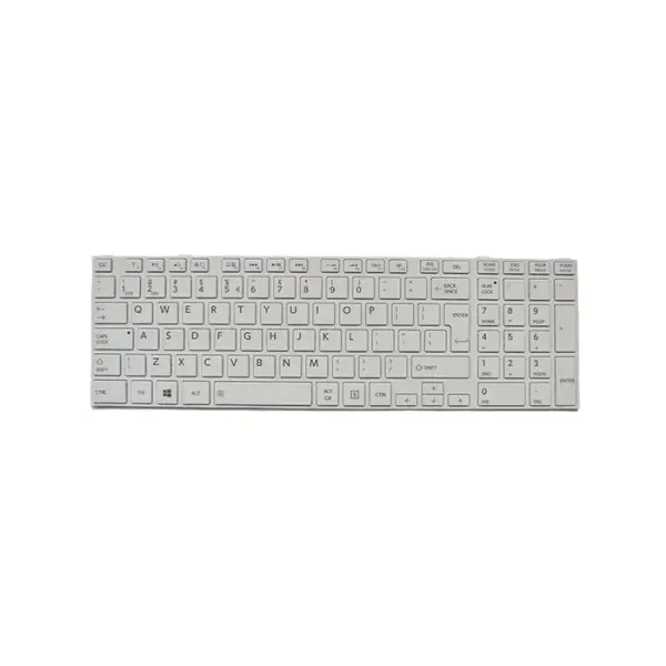 Tastatura za laptop Toshiba Satellite C850 C850D C855 C855D BELA sa ramom
