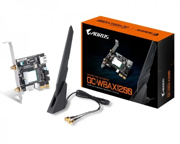 GIGABYTE GC-WBAX1200 rev. 1.0 bluetooth + wireless card mrežna karta