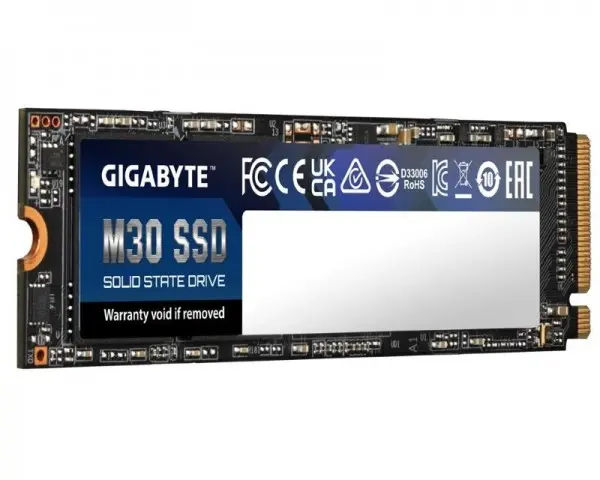 GIGABYTE 512GB M.2 PCIe Gen3 x4 NVMe M30 SSD GP-GM30512G-G